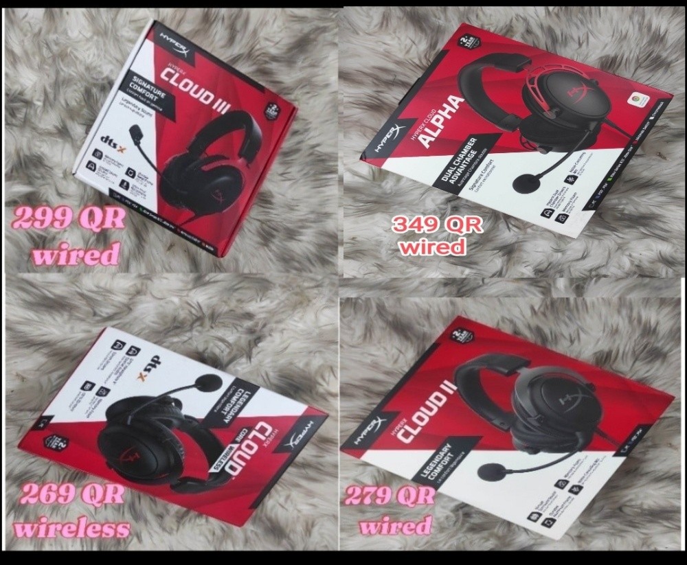 gift hyperX  headphone headset - 1