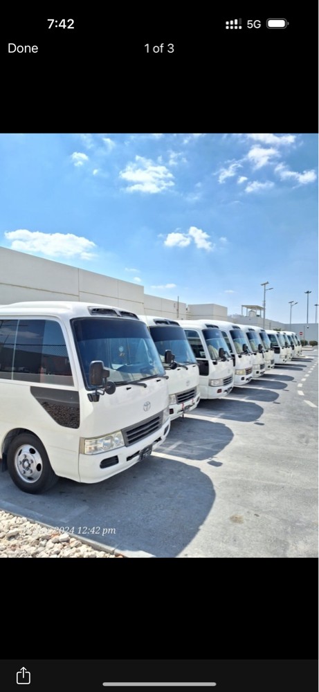 Toyota coaster and hiace for Rent - 3