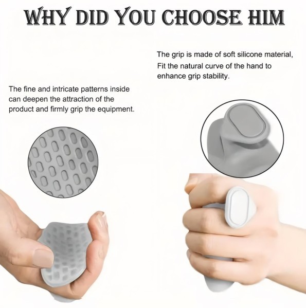 Anti-Slip Weightlifting Grips - 4