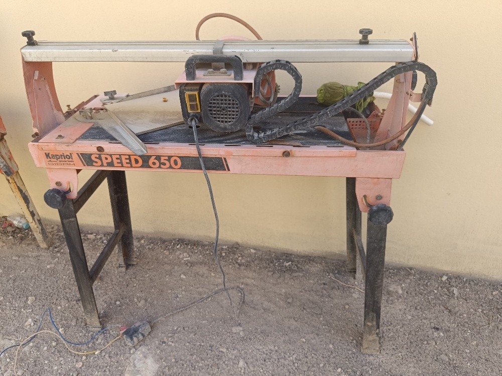 cutting steel & marble machine - 9