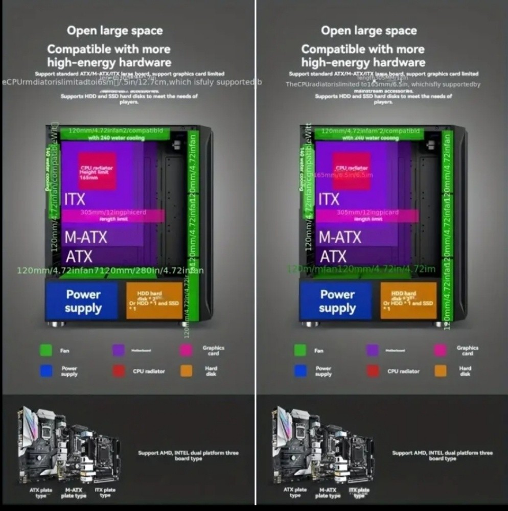 Micro ATX PC Case Cover box - 7
