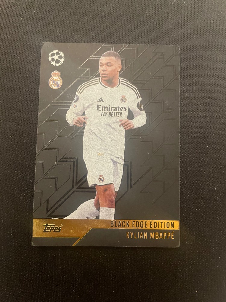 Mbappe Black edge match attax - 1