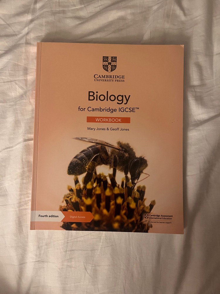 Biology IGCSE cambridge workbook - 1
