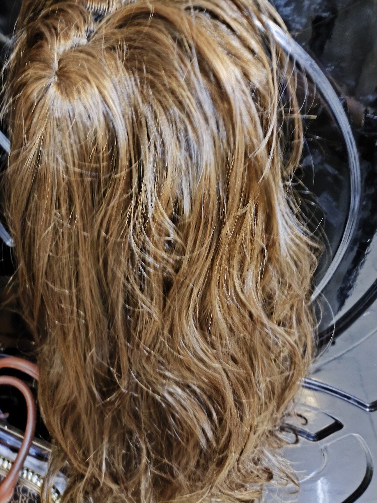 hair wig beautiful coffee color - 1