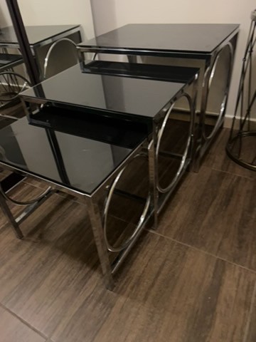 طقم طاولات ٣ قطع - 1