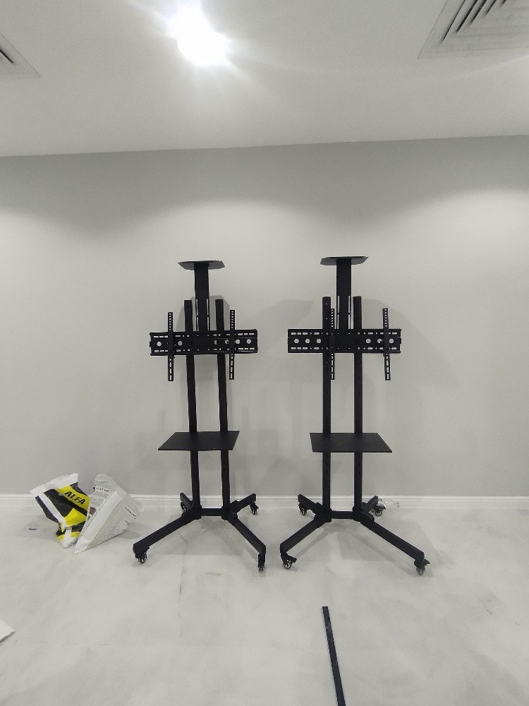 Tv Stand With Trolleys - 2