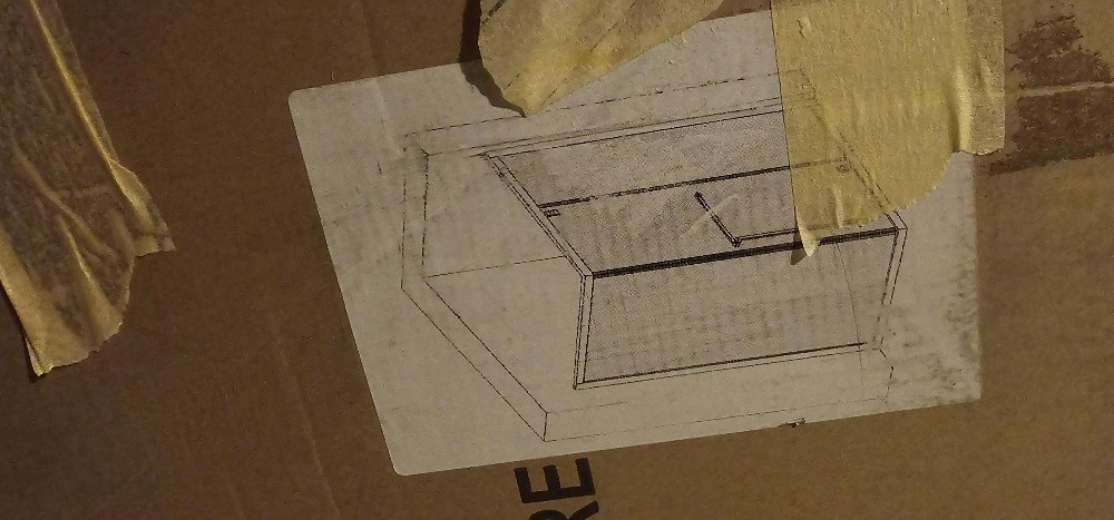 shower stand - 1
