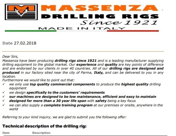 DRILLING RIG MACHINE FOR SALE. - 3