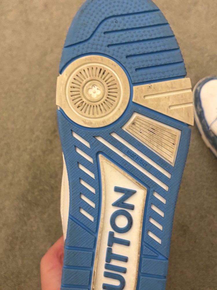 lv light blue shoes - 2