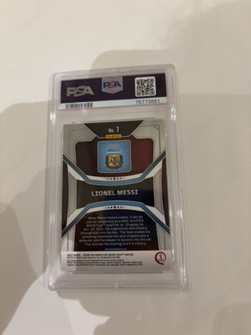 Messi 2022 Psa 9 Prizm - 2