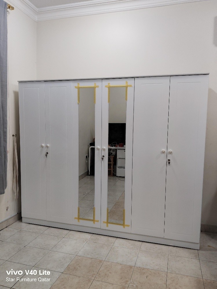 wardrobe and cupboard available. - 10