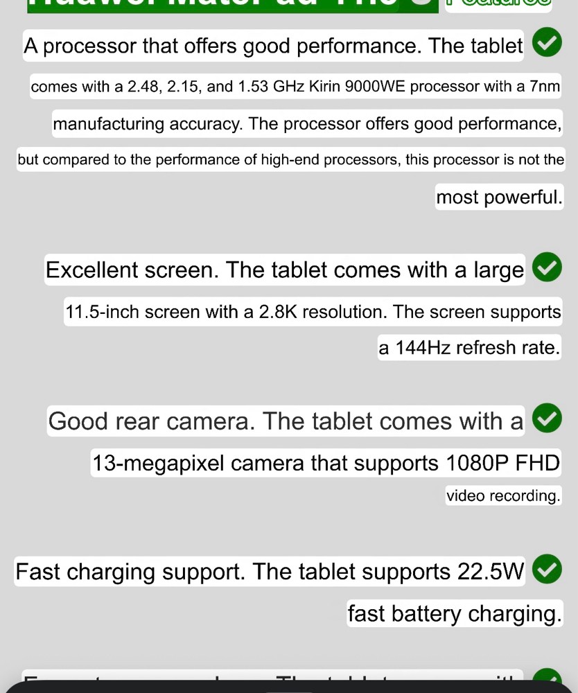 Huawei MatePad 11.5 S  255GB - 6
