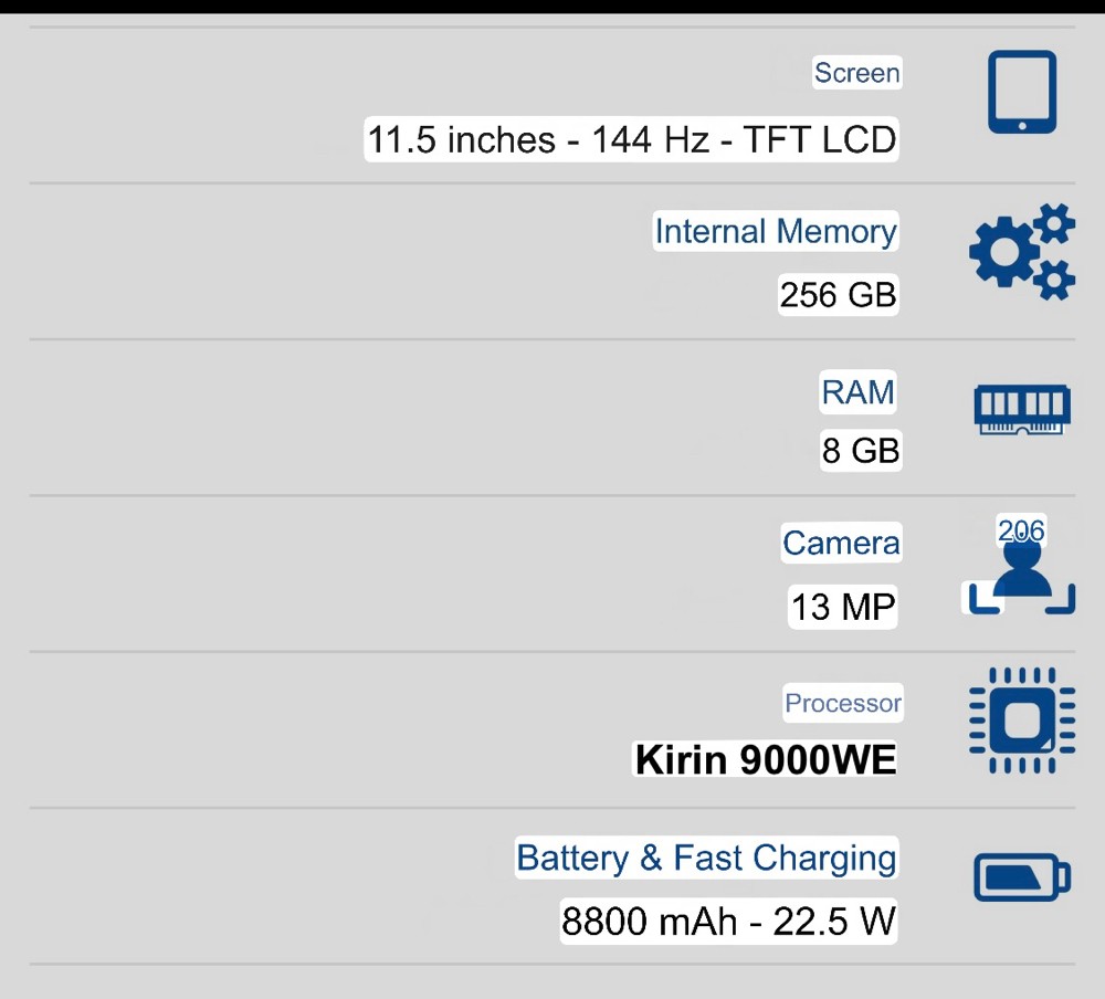 Huawei MatePad 11.5 S  255GB - 5