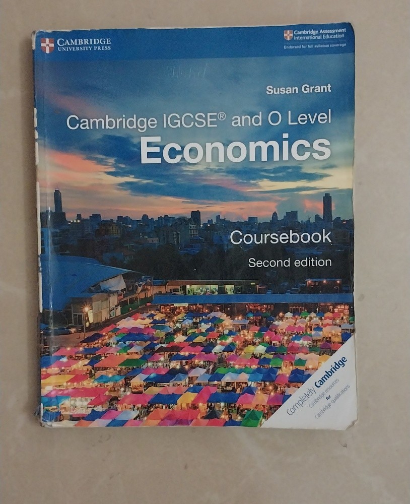 IGCSE Cambridge Economics Book - 1
