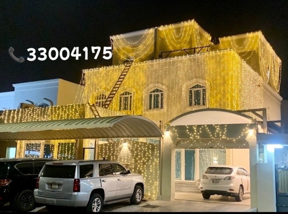 Wedding lighting decoration Qatar - 8
