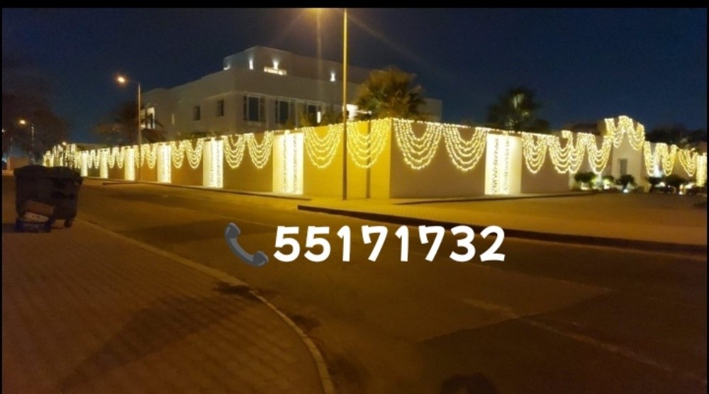 Wedding lighting decoration Qatar - 10