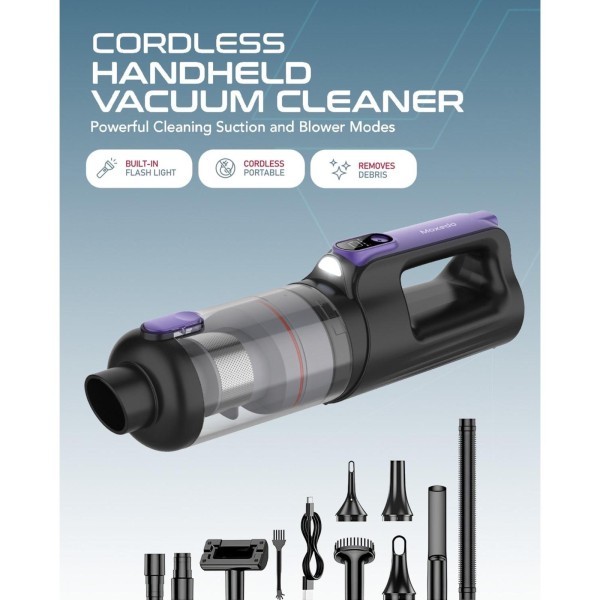 Cordless Handheld Vacuum Cleaner - 3