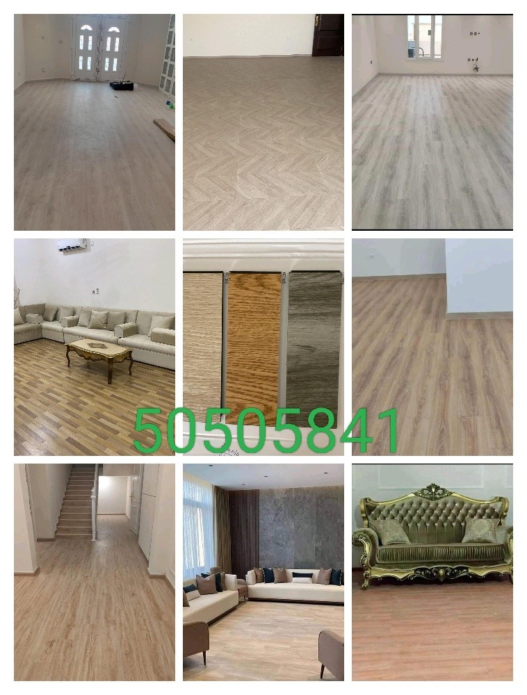 SPC wood flooring - 1