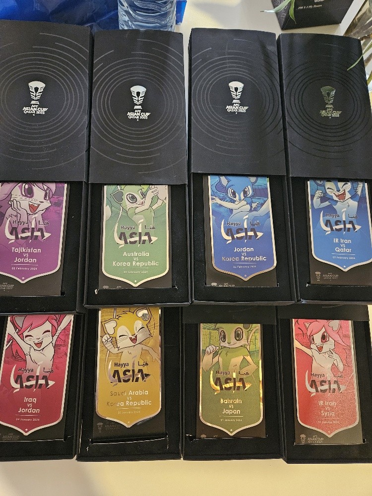 Complete Set Asia Cup gifts - 1