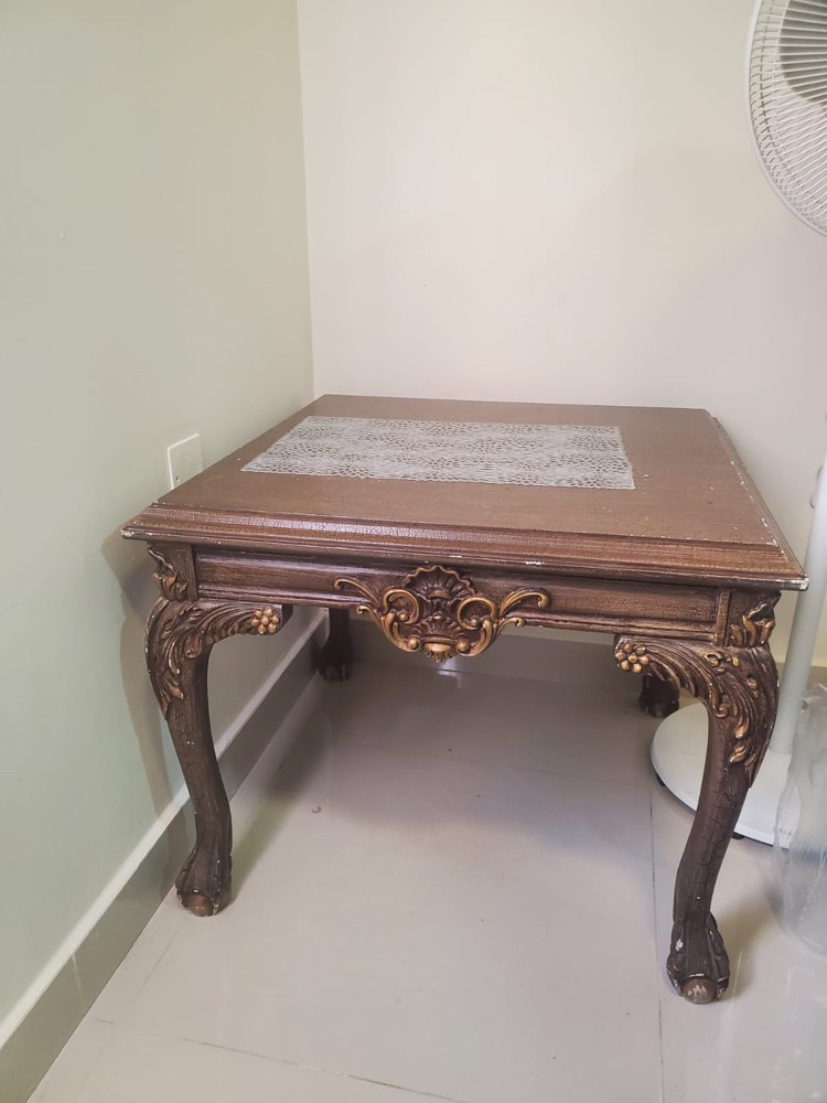 Elegant antique wooden tables  - 3