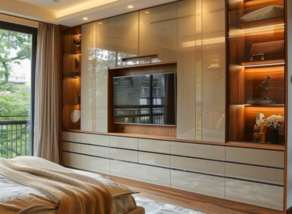modern wardrobe,tv unit designs - 22