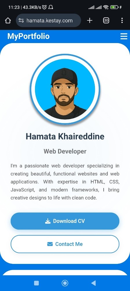 Website and application Developer - 1