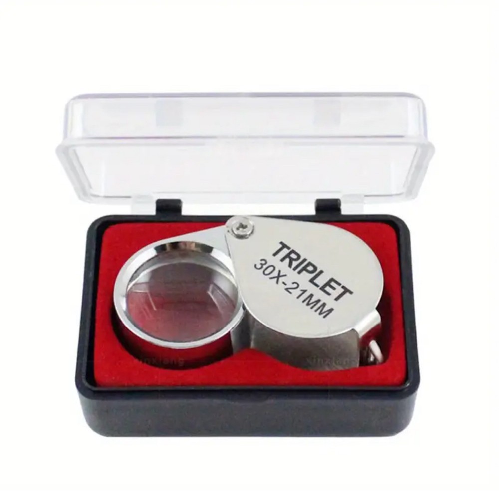Eye jeweler loupe triplet 30x21mm - 1