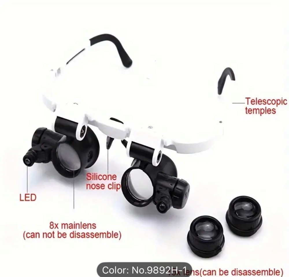 mini foldable with LED magnifier - 5