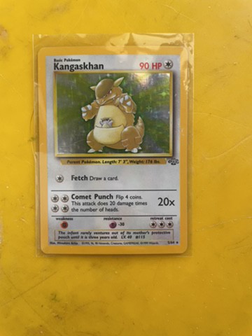 kangaskhan unlimited jungle card  - 1