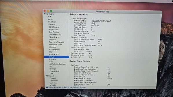 Mac book pro - 5