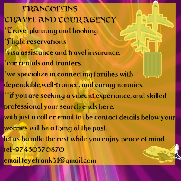 FRANCOLLINS TRAVEL AND TOUR - 1