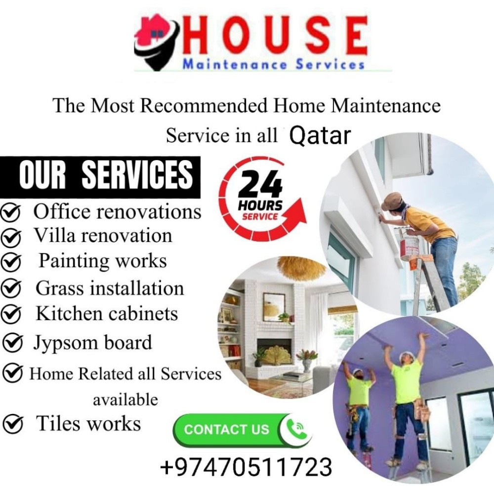 Qatar House Maintenance Services - 20