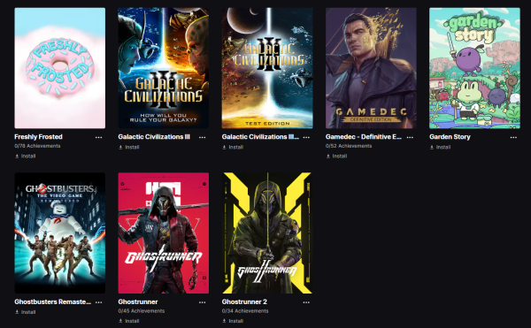 Gaming account  300+games - 7