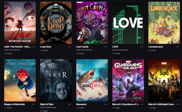 Gaming account  300+games - 15