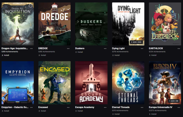 Gaming account  300+games - 5