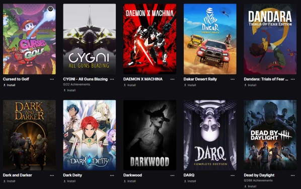 Gaming account  300+games - 30