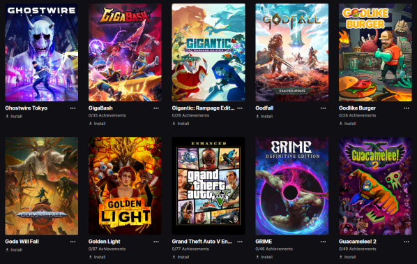 Gaming account  300+games - 9