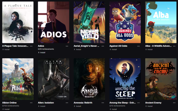 Gaming account  300+games - 24