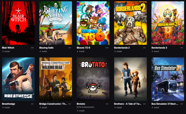 Gaming account  300+games - 27