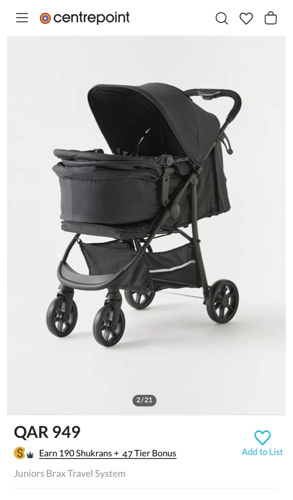 Juniors Brax Travel stroller - 5