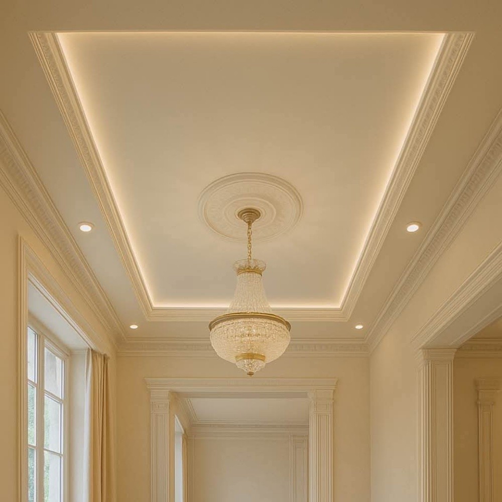 gypsum paint tiles setting - 10