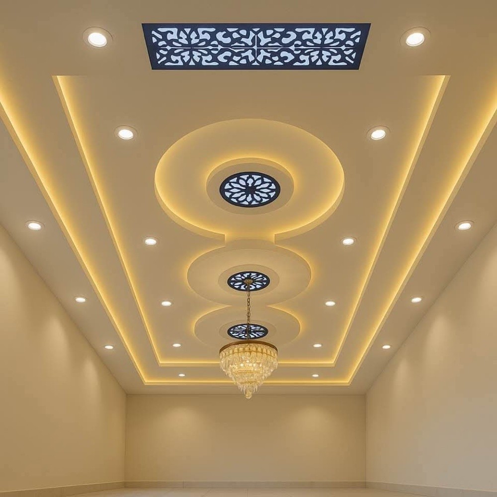 gypsum paint tiles setting - 11