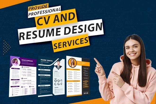 CV and resume professional Design - 1