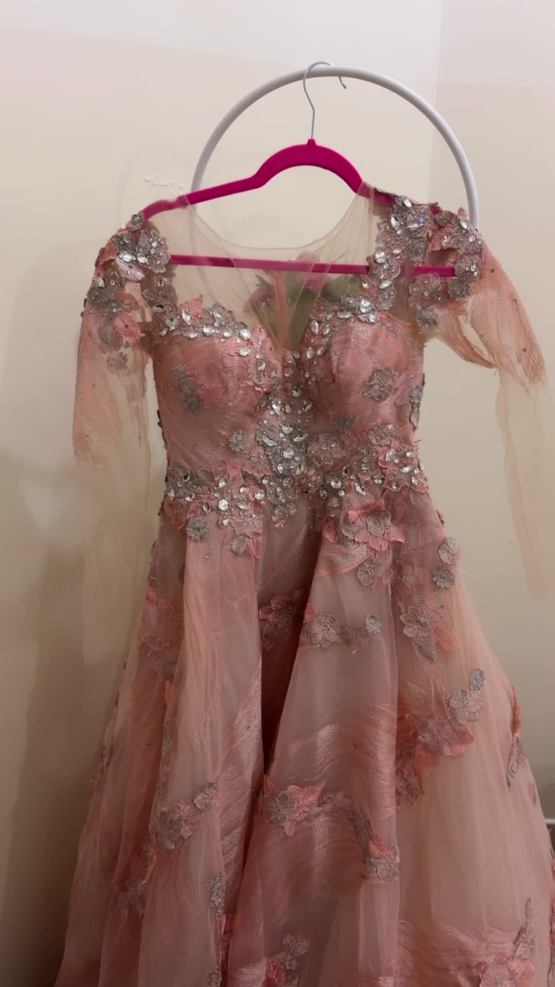 pink dress - 1