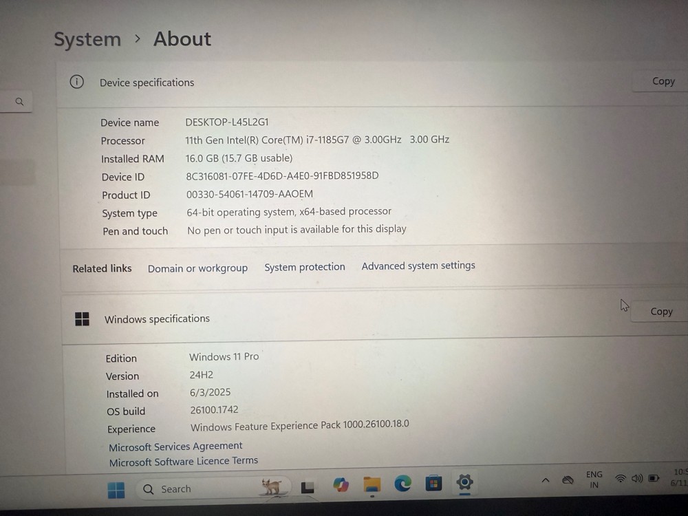 Heavy Duty - Lenovo Thinkpad i7 - 1