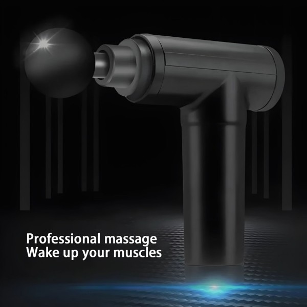 Massage gun with 4 massage heads - 3
