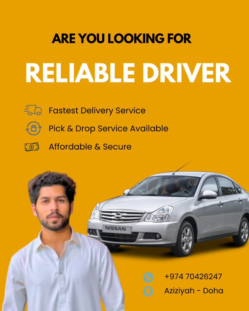 Professional Driver Available - 1