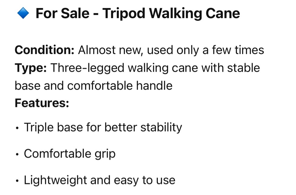 child tripod walking can - 3
