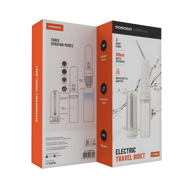 Porodo Electric Travel Bidet - 5