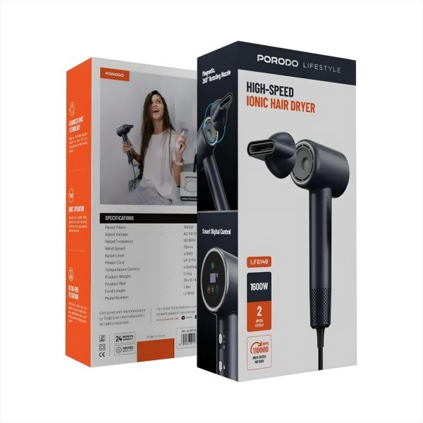 Porodo Ionic Hair Dryer - 5